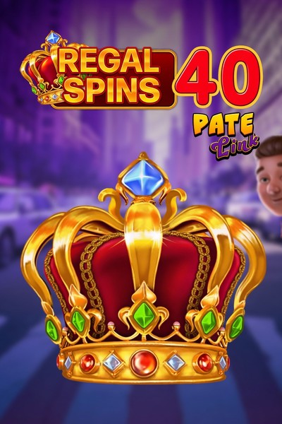 Omslag til spilleautomaten Regal Spins 40 Pate Link i Cleobetra Casino