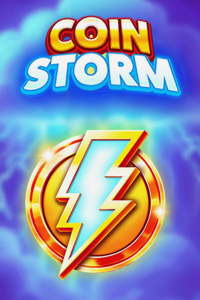 Omslag til Coin Storm med mynter og gullglans