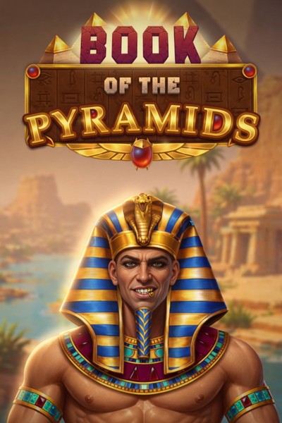Omslagsbilde for spillet Book of the Pyramids i Betwest Casinos lobby