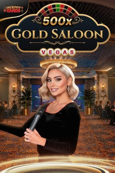 Omslagsbilde for spillet Gold Saloon ShowTime Roulette i Betwest Casinos lobby