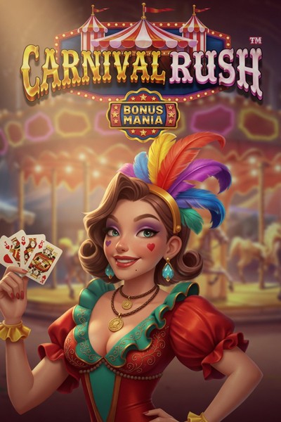 Omslagsbilde for spillet Carnival Rush i Betwest Casinos lobby