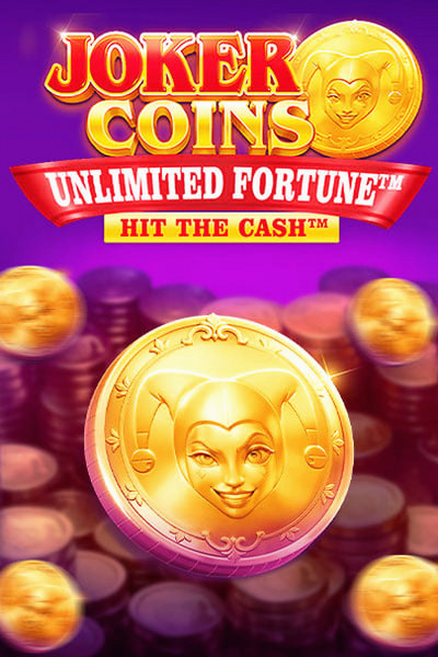 Omslag til spilleautomaten Joker Coins Unlimited Fortune i Cleobetra Casino