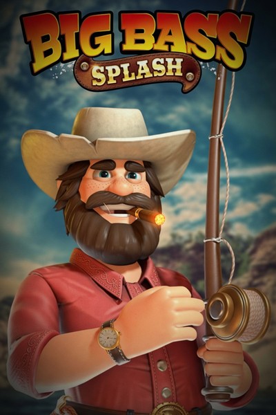 Omslagsbilde for spillet Big Bass Splash i Betwest Casinos lobby