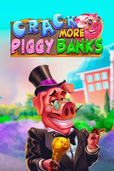 Omslag til Crack More Piggy Banks med sparegris