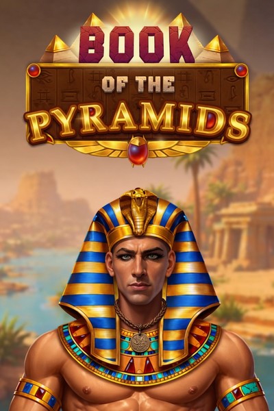 Omslag til spilleautomaten Book of the Pyramids i Casinova Casino