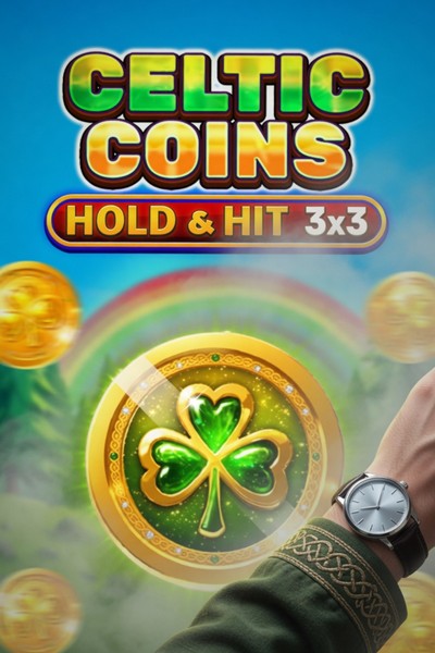Omslag til spilleautomaten Celtic Coins - Hold & Hit 3x3 i Cleobetra Casino