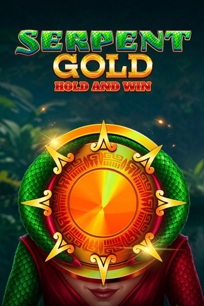Omslag til Serpent Gold: Hold & Win med gylden slange