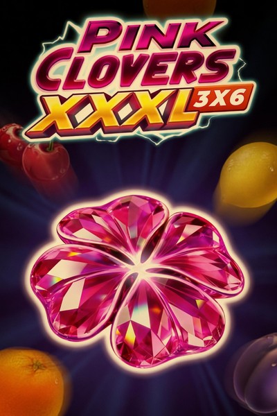 Omslag til spilleautomaten Pink Clovers XXXL: Hold and Win i Casinova Casino