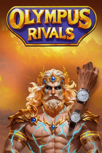 Omslag til Olympus Rivals med duellerende guder