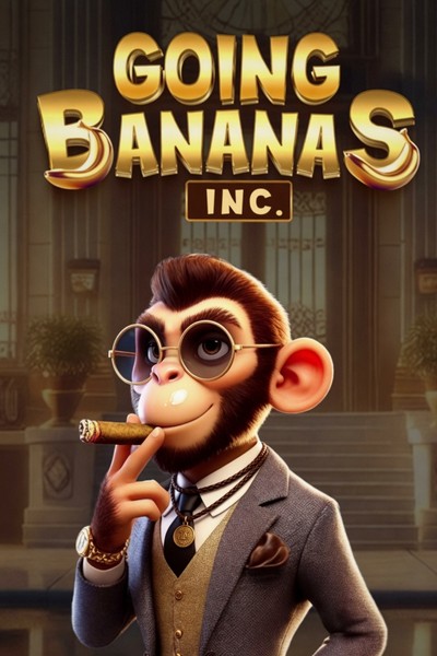 Omslagsbilde for spillet Going Bananas Inc i Betwest Casinos lobby